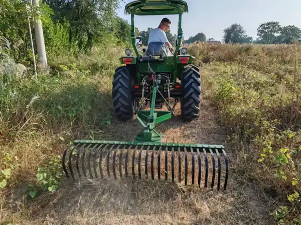 tractor stick rake