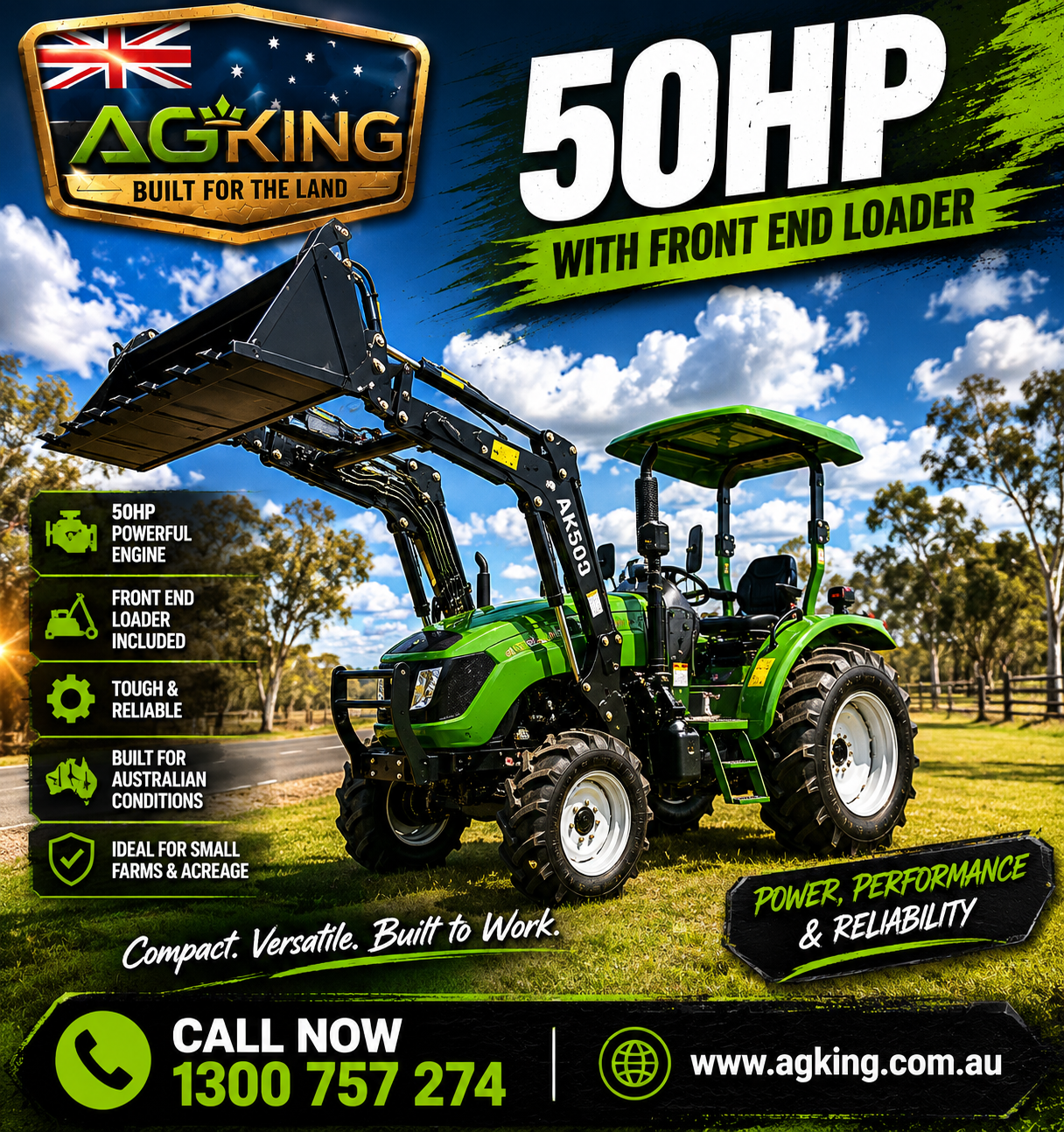 50hp tractor package for sale 50hp Tractor AK504PD